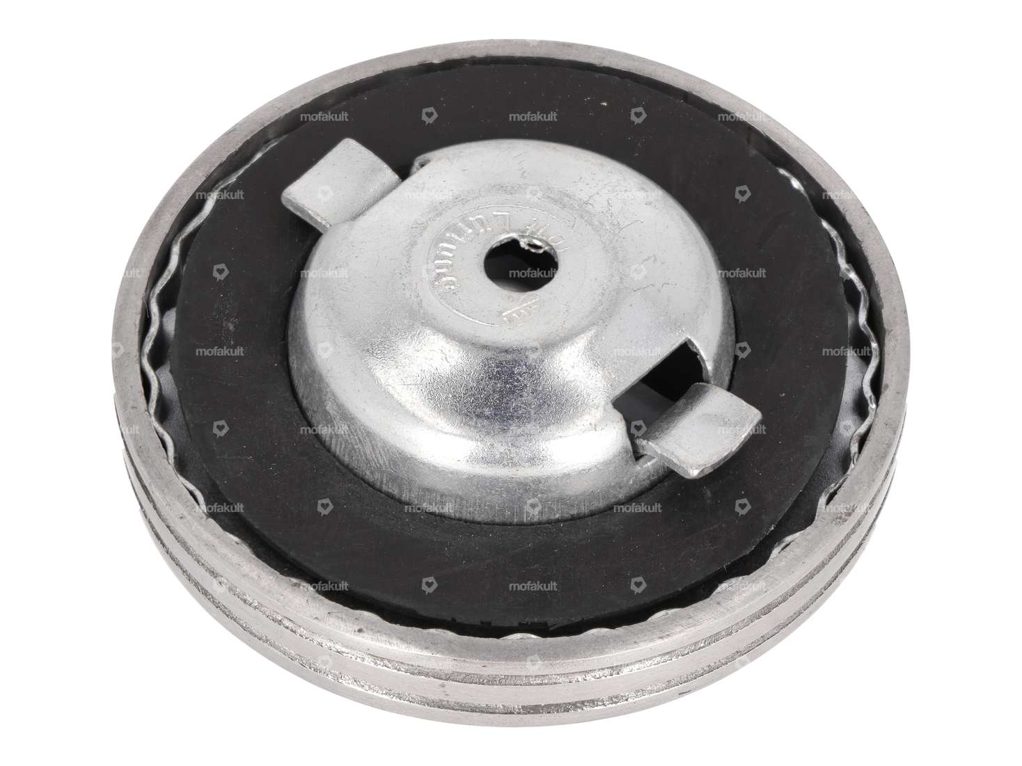 Gas cap "6 German champions on Zündapp 1961" 40 mm bayonet Carousel Image 2