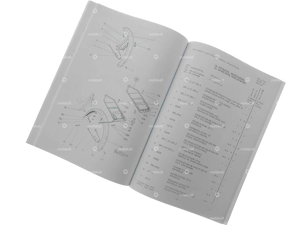 Spare parts catalog | Puch Maxi S, N, S-2A (CH) Carousel Image 3