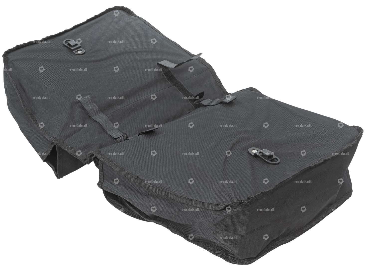 Luggage bag textile black Carousel Image 4