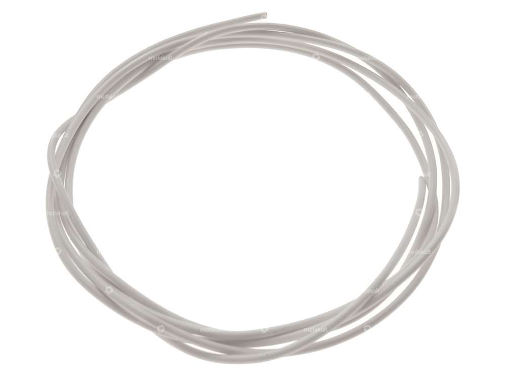 Power cable 1-core white (per meter) Carousel Image 1