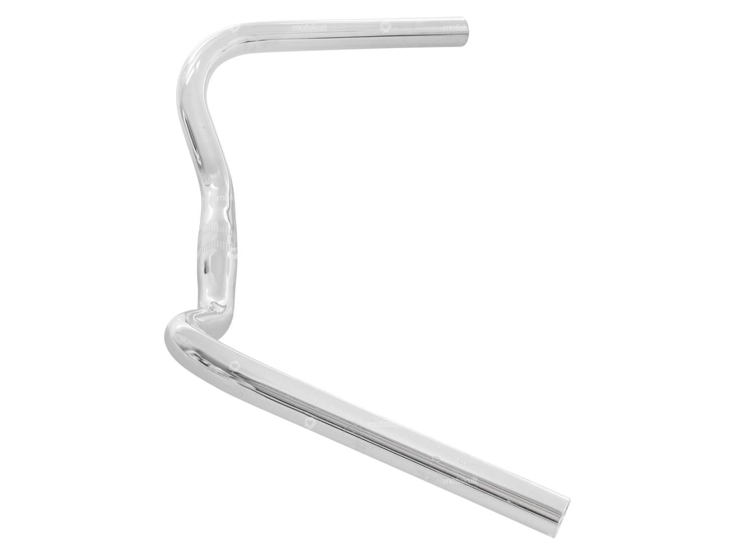 ergotec handlebar "NSU Bügel" stem 8 cm chrome Carousel Image 2