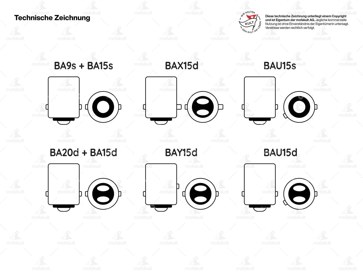 swiing® revival festoon bulb 12V - 15W (SV8.5) Ø 15x41 mm Carousel Image 2