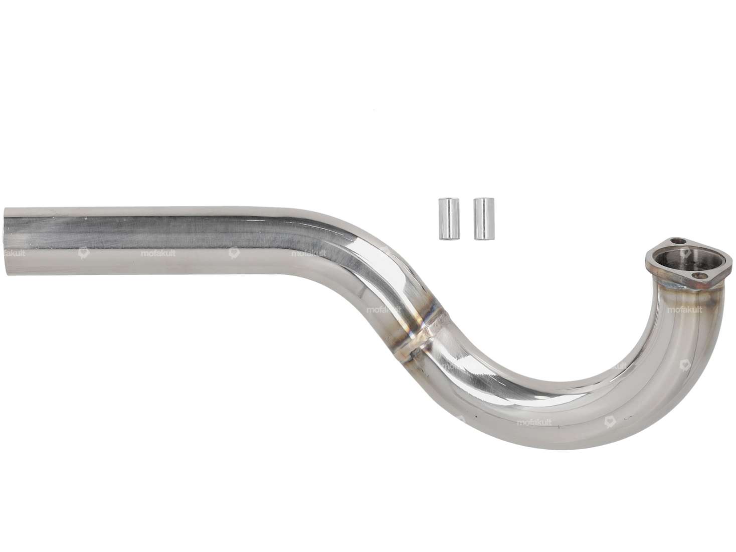 BAD ASS exhaust manifold 32 mm chrome | Puch E50, Z50 Carousel Image 1