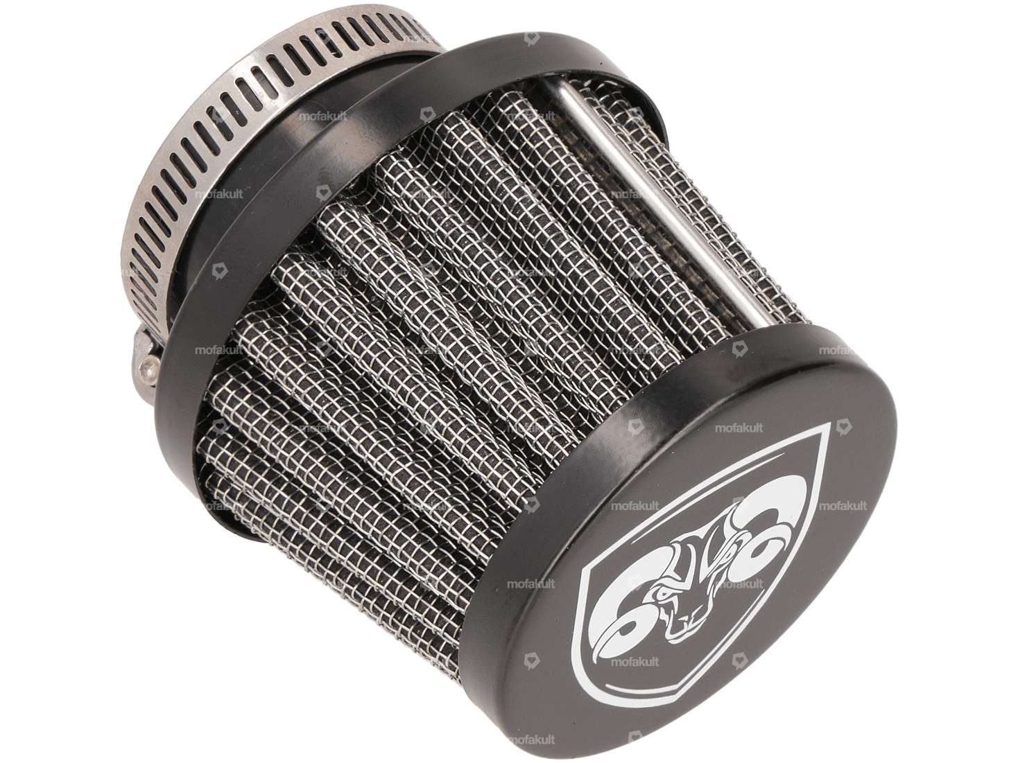 66HEROES Air filter mushroom grille black Dell'Orto PHBG (Ø=28 mm) Carousel Image 2