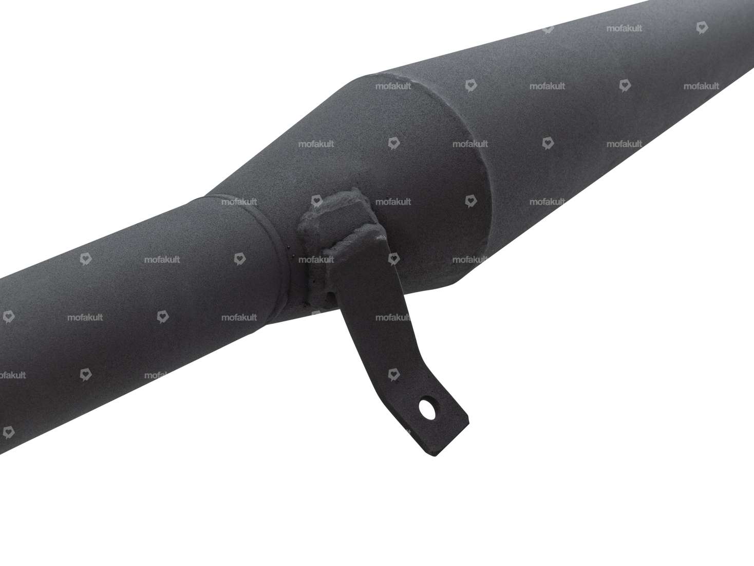 HOMOET "P4" Exhaust, 28 mm, Black | Hercules Prima, Optima Carousel Image 3