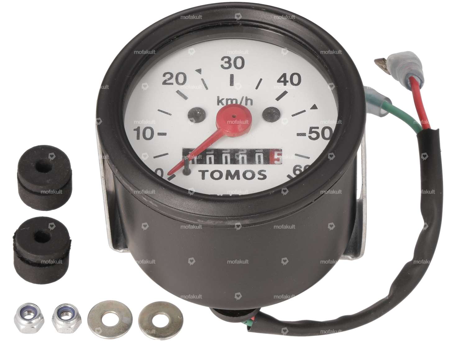 Speedometer 60 km/h Ø 60 mm illuminated | Tomos Carousel Image 1