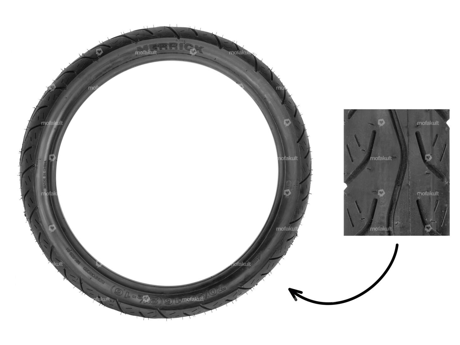Merrick 2.50 x 16" MK 528 Carousel Image 1