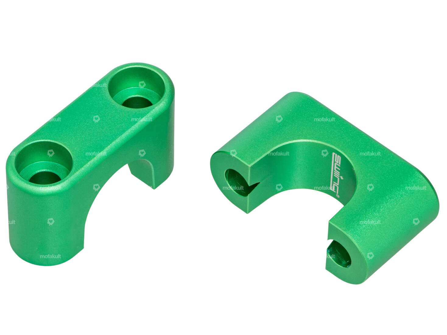 swiing® revival clamping bridges aluminum green | Puch Carousel Image 1