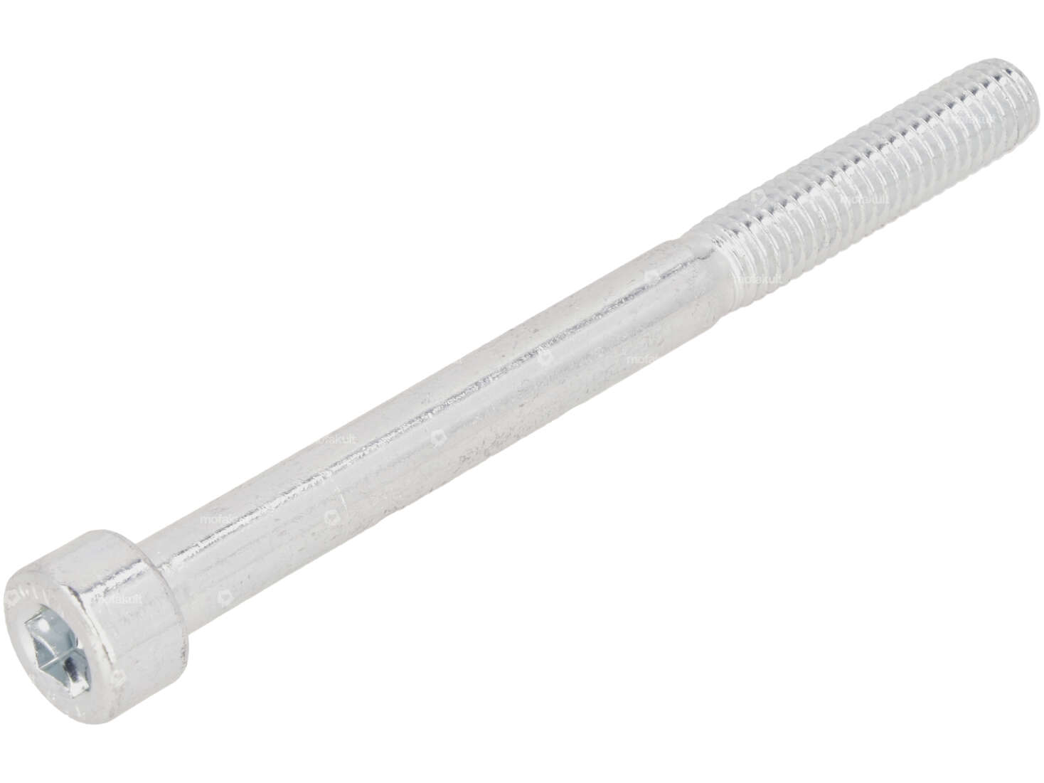 Screw M6x70 cylinder head hexagon socket shank galvanized Carousel Image 1