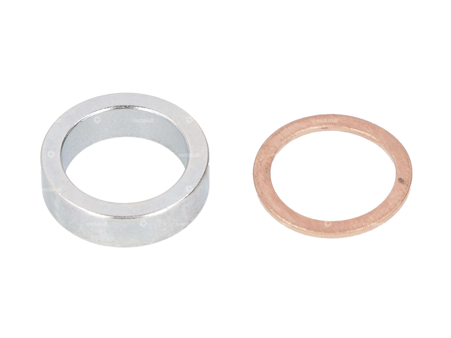 GPO spacer sleeve long thread spark plug with copper ring Carousel Image 1