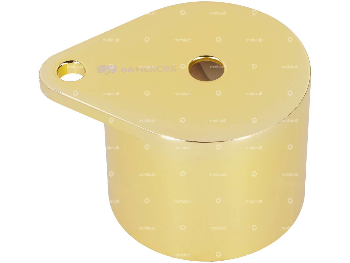 66HEROES speedometer bracket Ø 60 mm gold Carousel Image 2