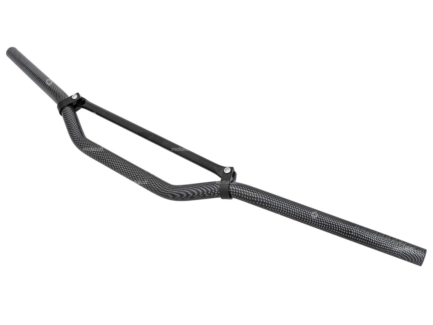 Racing handlebar fork plate 8 cm / wide aluminum carbon Carousel Image 2