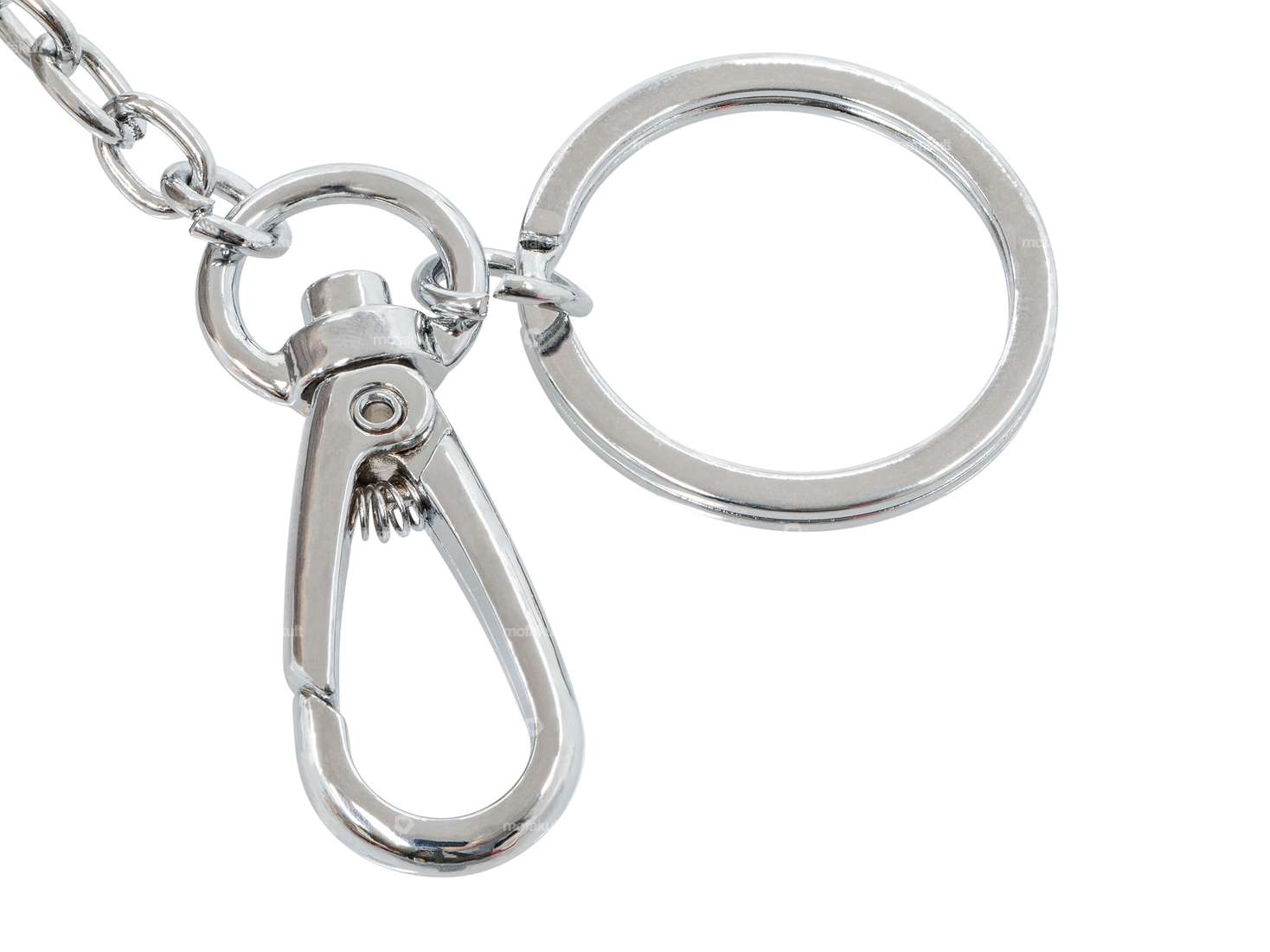 Foxtail pendant black (faux fur) Carousel Image 2