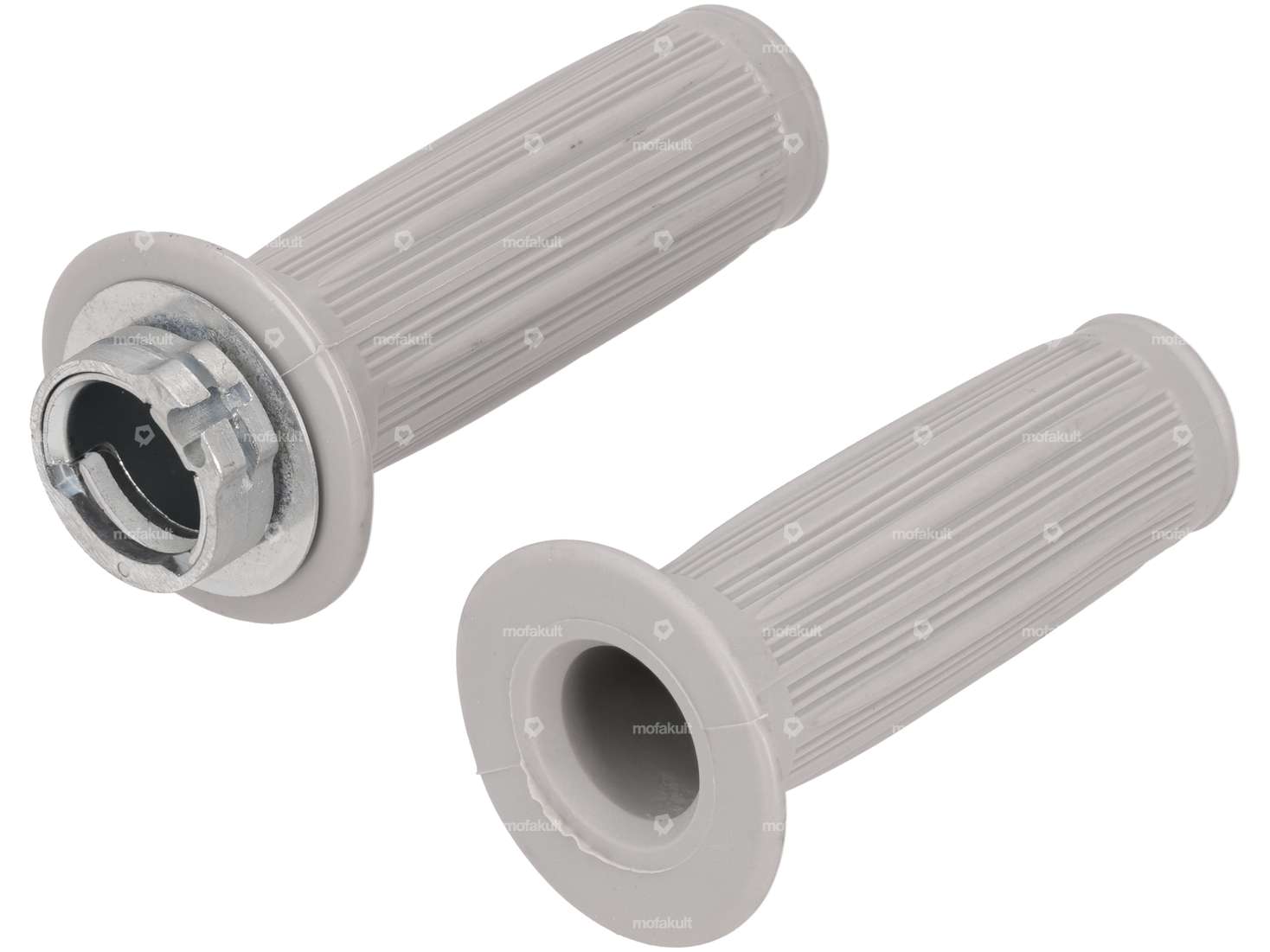 Handle set automatic pointed gray Carousel Image 3