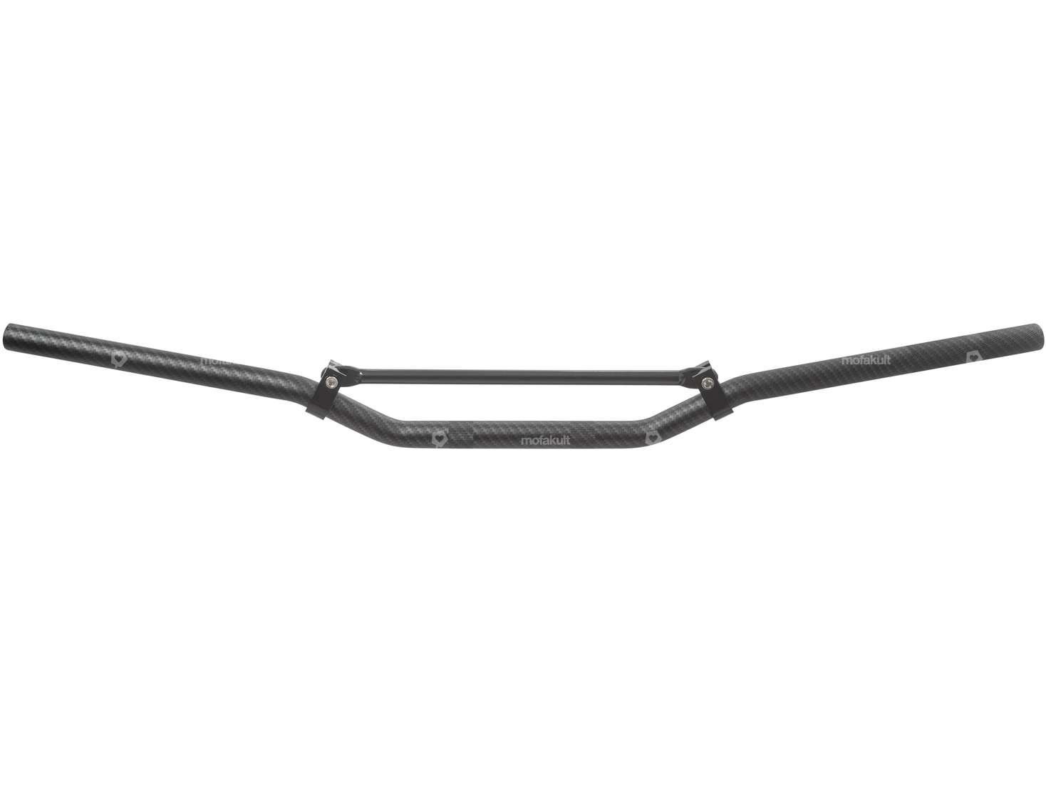 Racing handlebar fork plate 8 cm / wide aluminum carbon Carousel Image 1