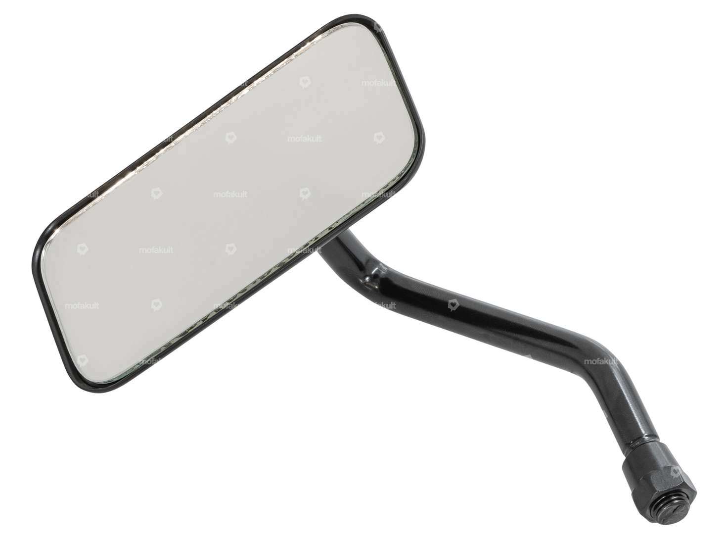 Mirror "Chopper" short left black Carousel Image 2