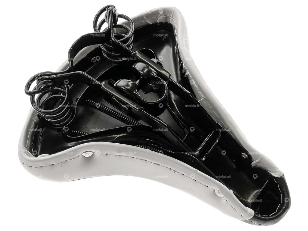 Saddle Comfort barrel springs black / white Carousel Image 3