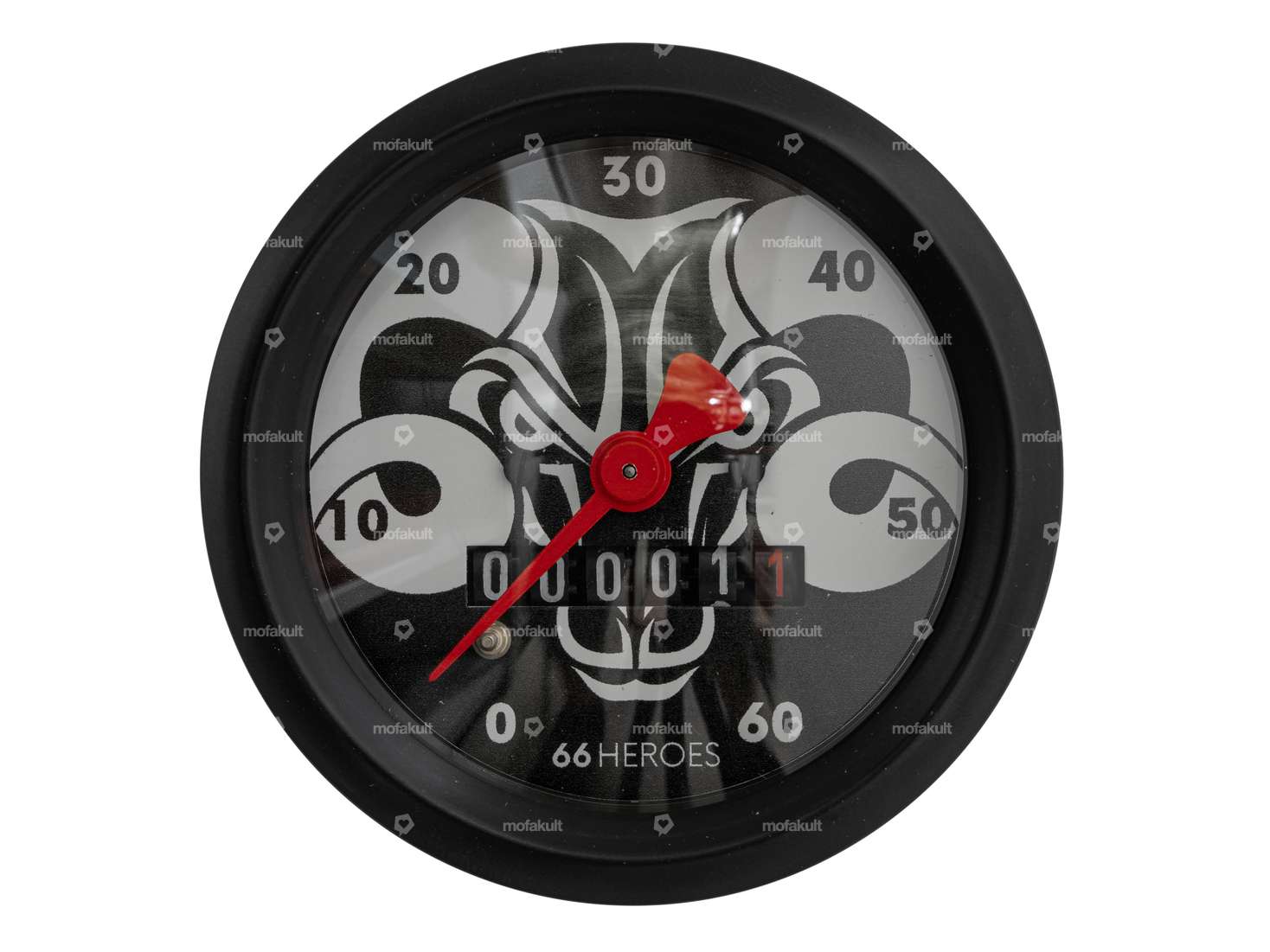 66HEROES speedometer "66HEROES" 60 km/h Ø 60 mm Carousel Image 2