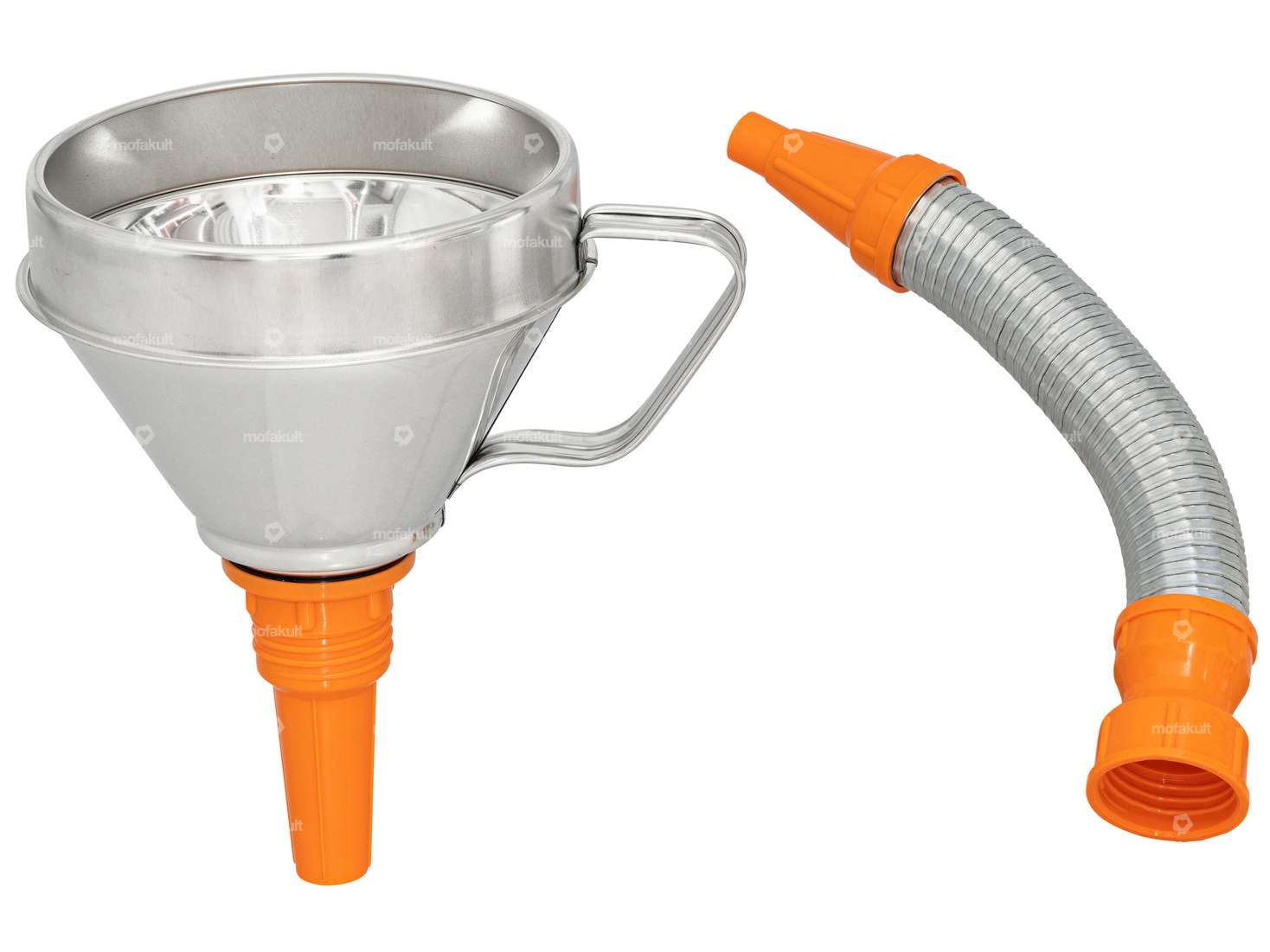Combination funnel with filler neck & sieve (metal) Carousel Image 1