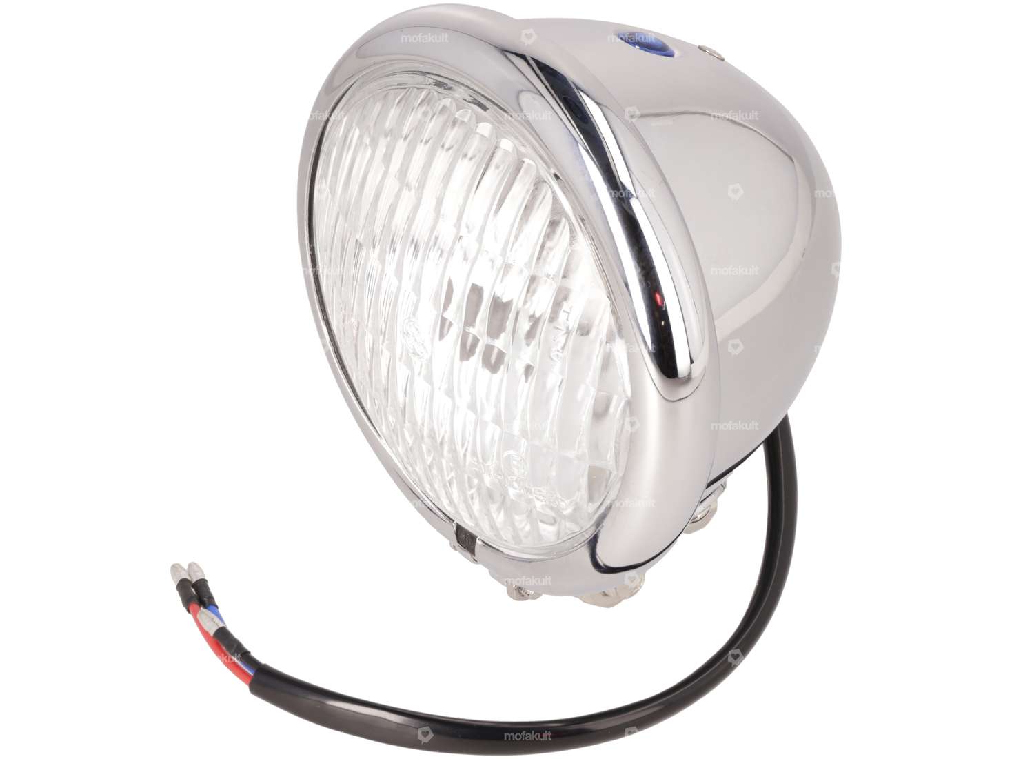 Headlight "Harley" Ø 12 cm chrome Carousel Image 1