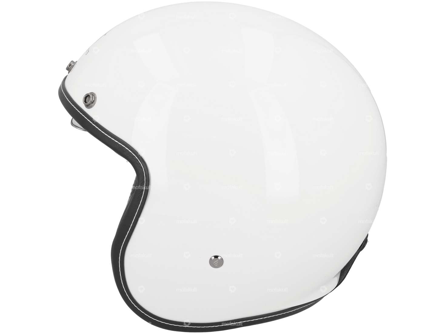 MT Helmets Jet helmet "Le Mans" white (S-XL) Carousel Image 2