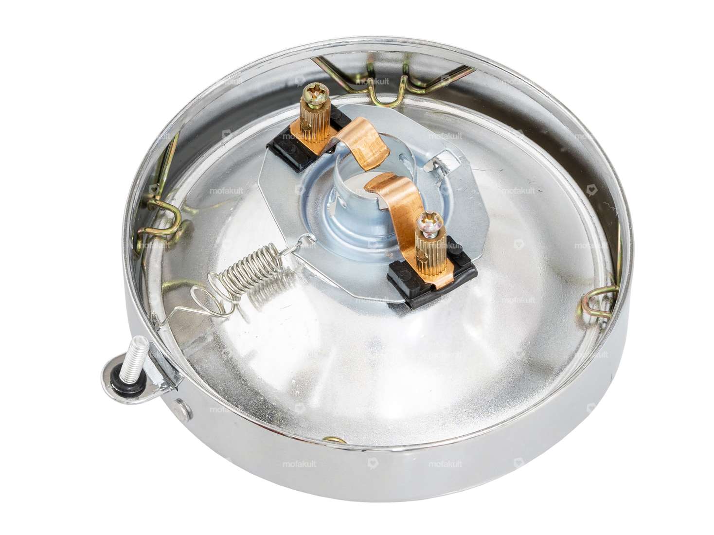 Headlight head Ø 103 mm egg-shaped lamp Carousel Image 2