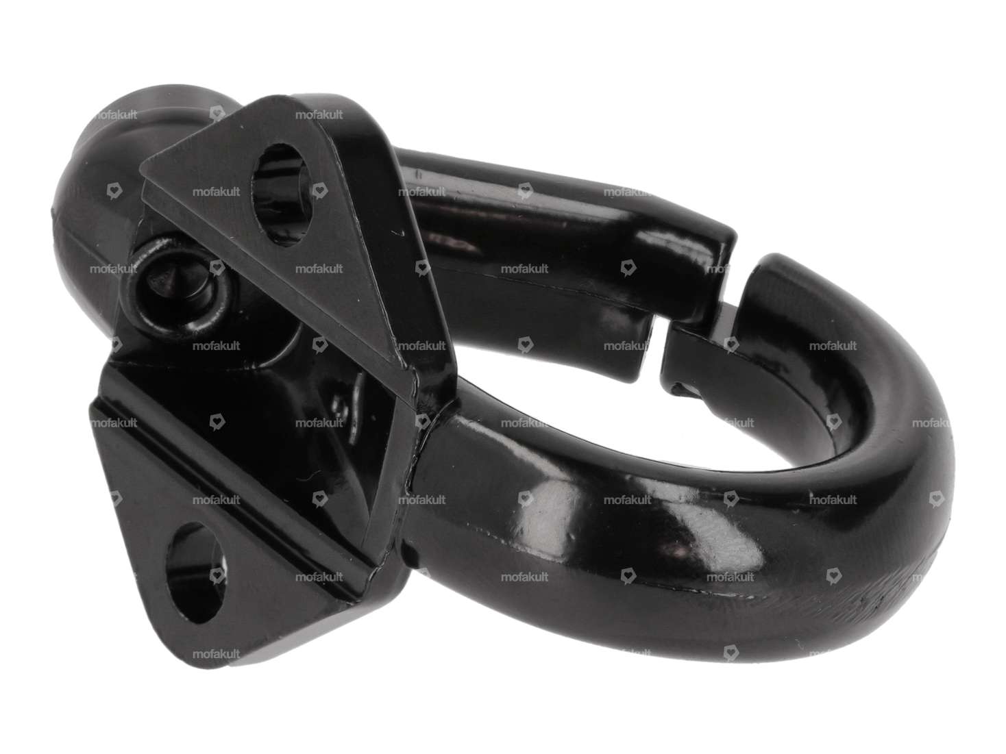 Luggage hook / helmet hook aluminum black | Vespa Carousel Image 2