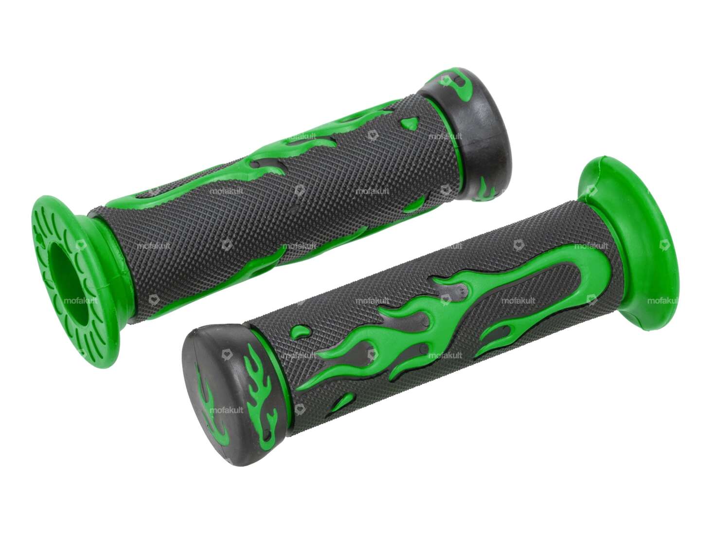 GPO handles flames green Carousel Image 1