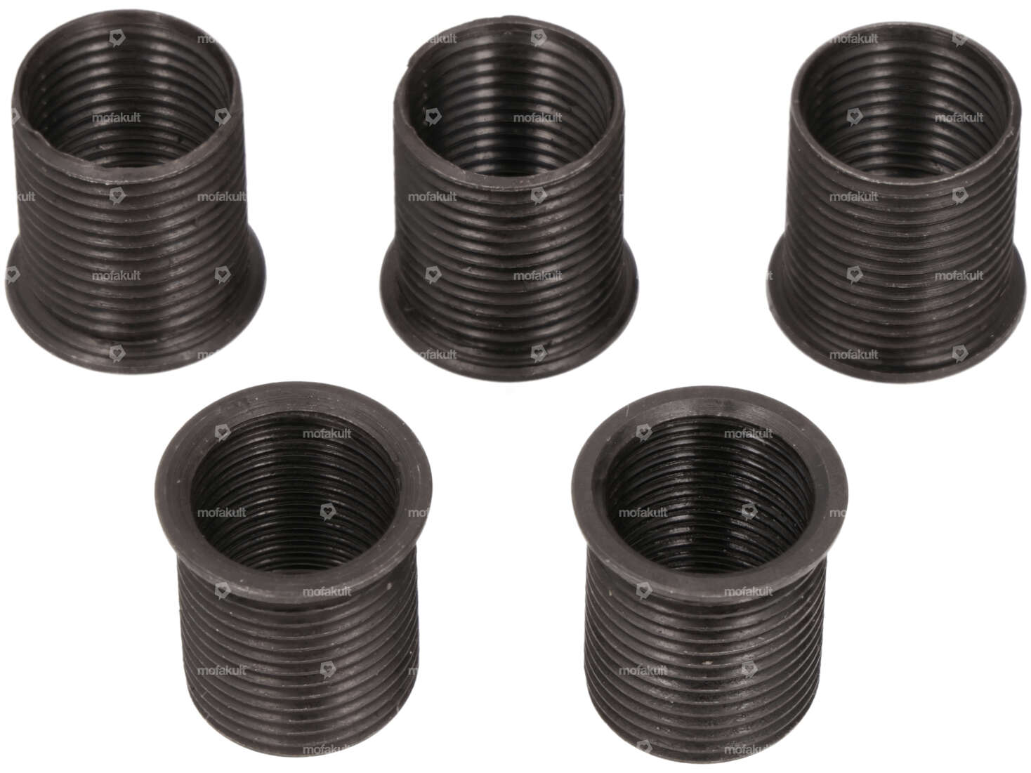 BGS threaded sleeves M14x1.25 spark plug repair 19 mm 5 pcs. Carousel Image 1