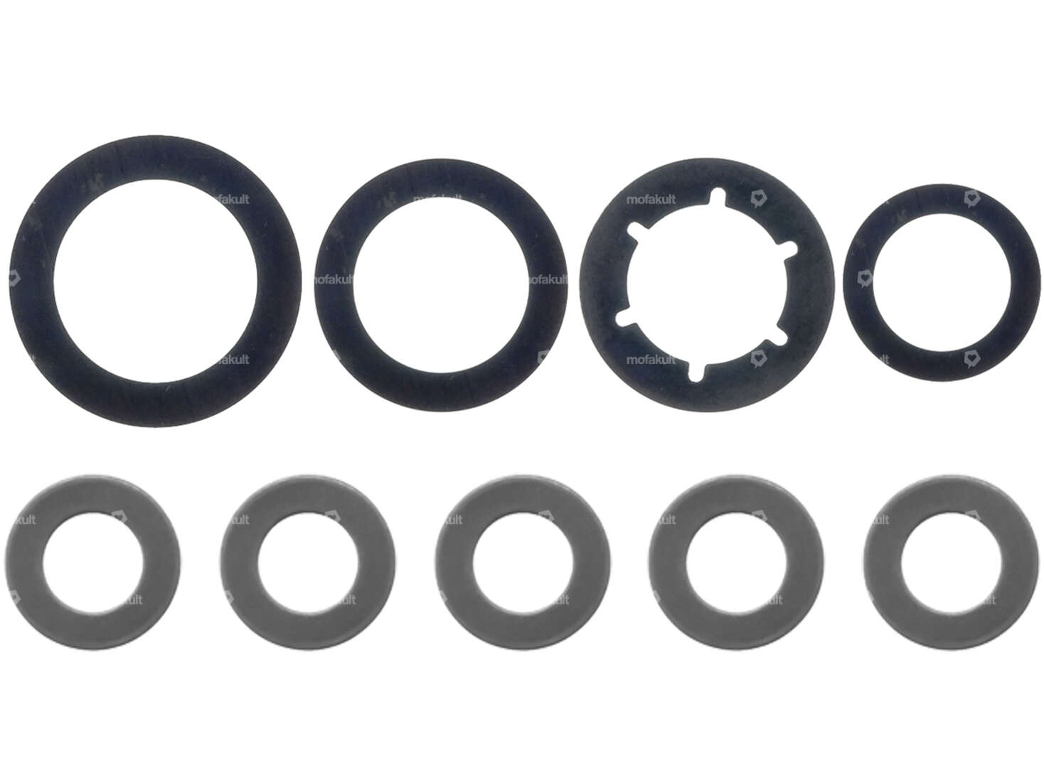 swiing® revival shim set MG4 Mono gearbox | Piaggio Ciao, SI, Bravo, Boxer Carousel Image 1