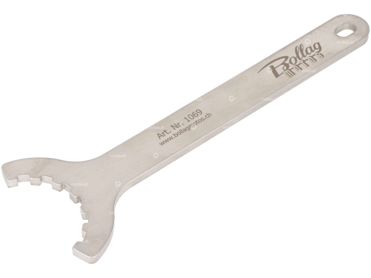 Bollag Motos removal/installation tool exhaust nut Inox | Vespa 150GS, GS3 Carousel Image 1