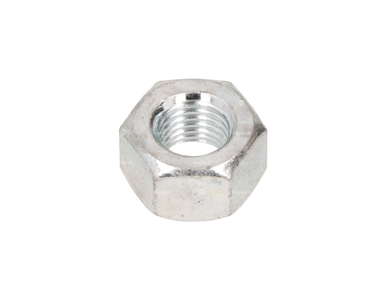 Nut M10x1.25 LH galvanized Carousel Image 1