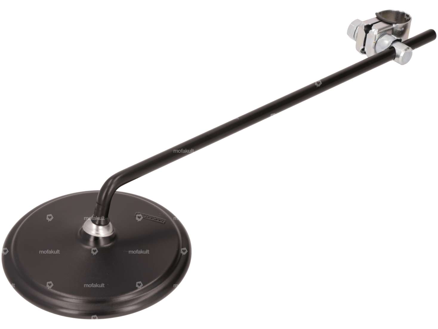 Bumm mirror round Inox black Carousel Image 3