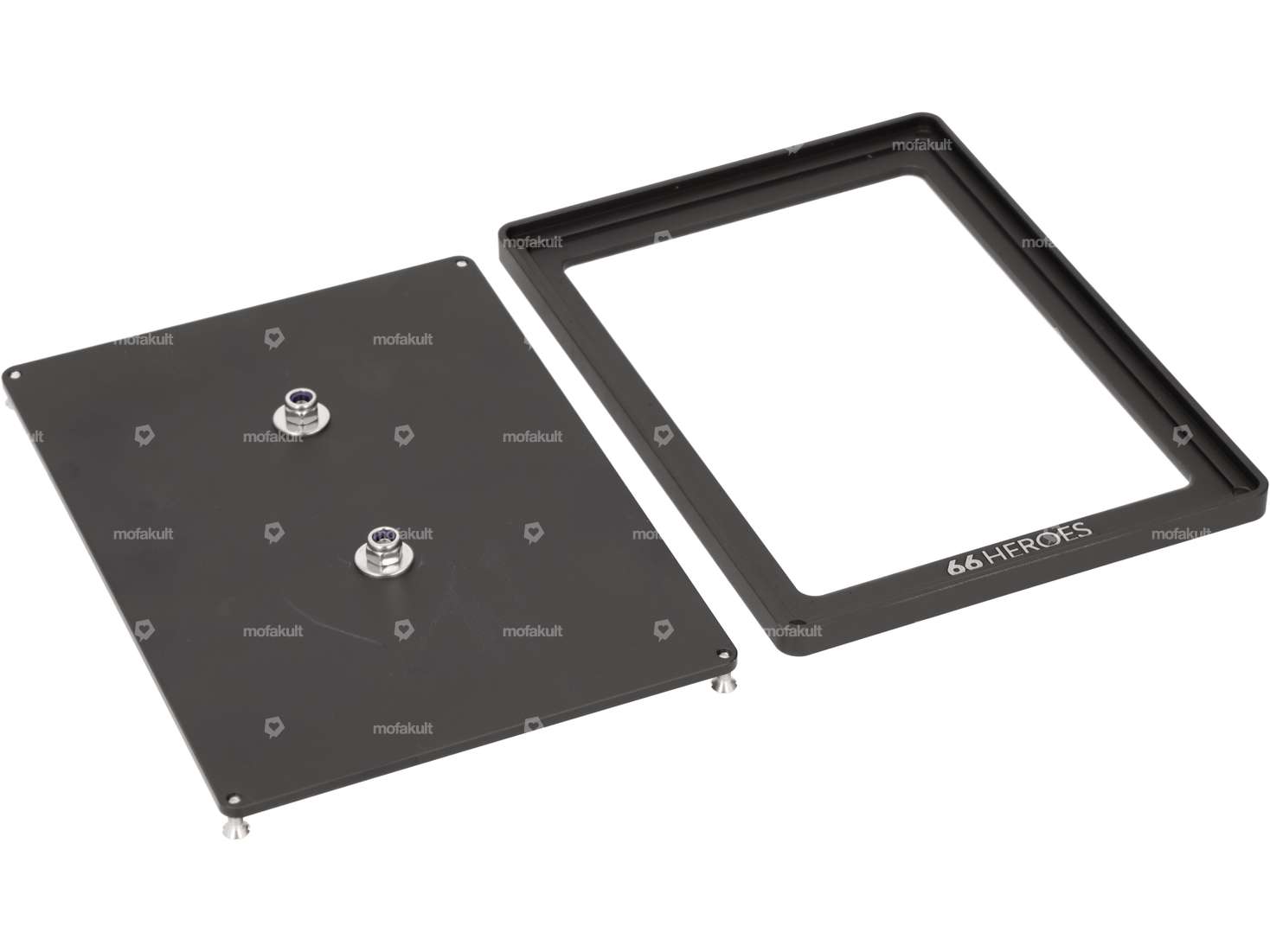 66HEROES Custom number frame "mofakult" black (CH version) Carousel Image 2