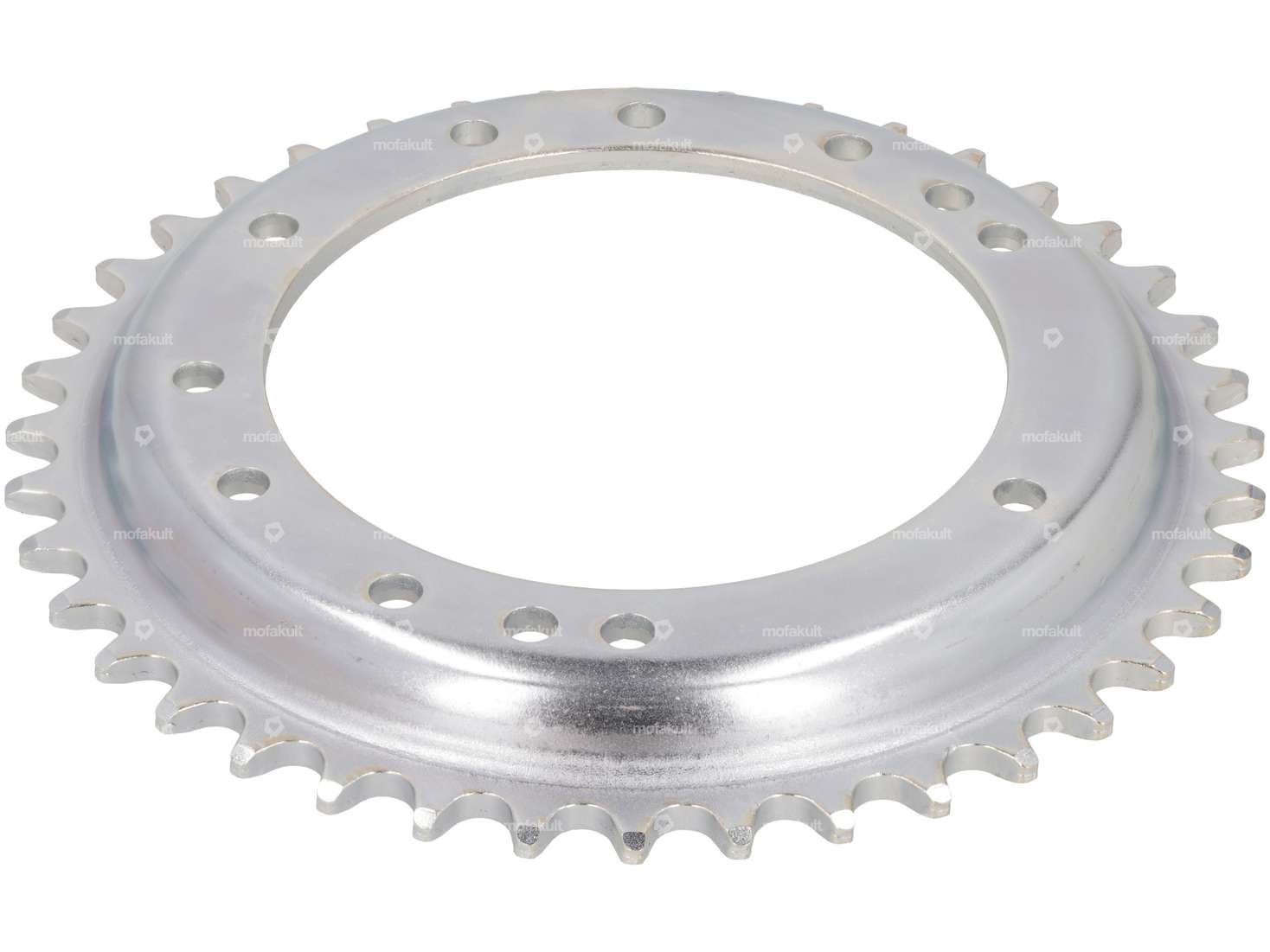ESJOT spider 40 teeth (4/5/6 hole) Ø 98 mm cranked galvanized Carousel Image 3