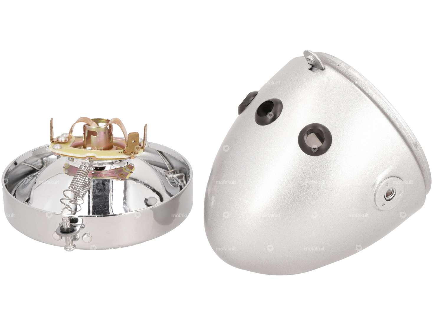 Egg lamp Ø 103 mm (side mounting) silver / chrome Carousel Image 4