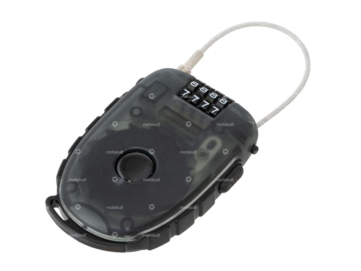 Wire lock for helmet & moped Carousel Image 1