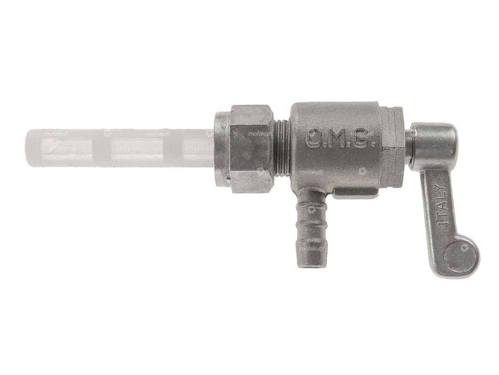 OMG fuel tap horizontal M12x1 (with union nut) pointing downwards Carousel Image 2