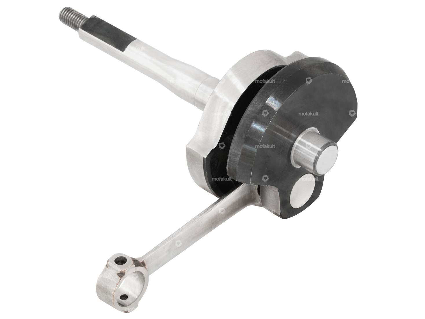 Mazzucchelli crankshaft "Racing" 12 mm KoBo | Piaggio Ciao, SI, Bravo, Boxer Carousel Image 2