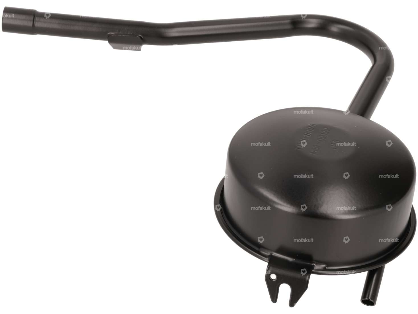 Exhaust 18.5 mm "Racing" black | Solex 3800 Carousel Image 2