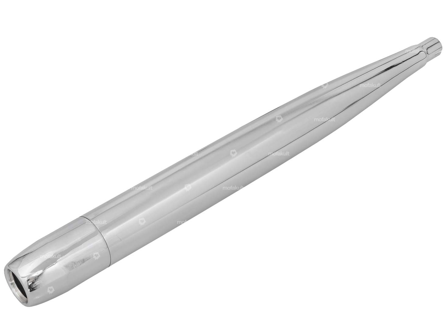 swiing® ingenious cigar Ø 28 / 70 mm chrome (reso exhaust) Carousel Image 2