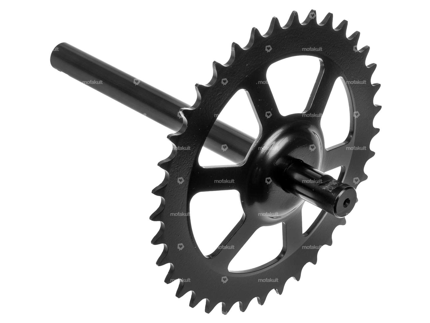 GPO pedal axle black | Puch X30 NS, NL Carousel Image 1