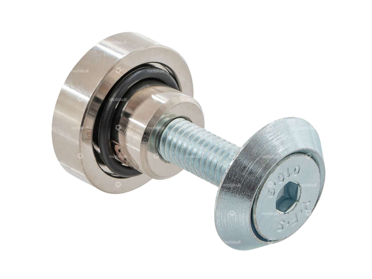 66HEROES Kick starter shaft cap "Puch" nickel-plated | Puch Z50 Carousel Image 2