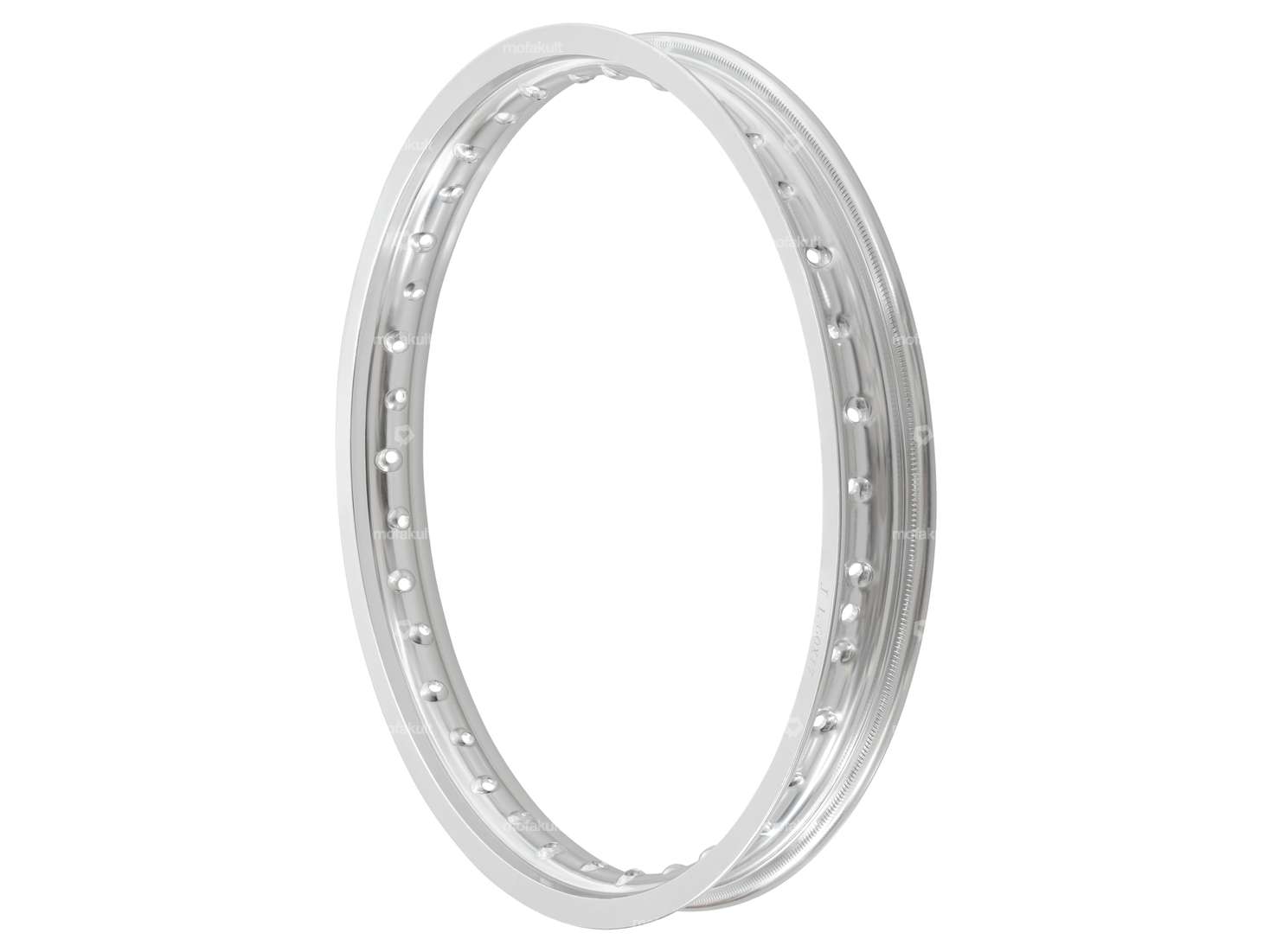 Rim ring 1.60 x 17" (56 mm) silver anodized aluminium Carousel Image 1