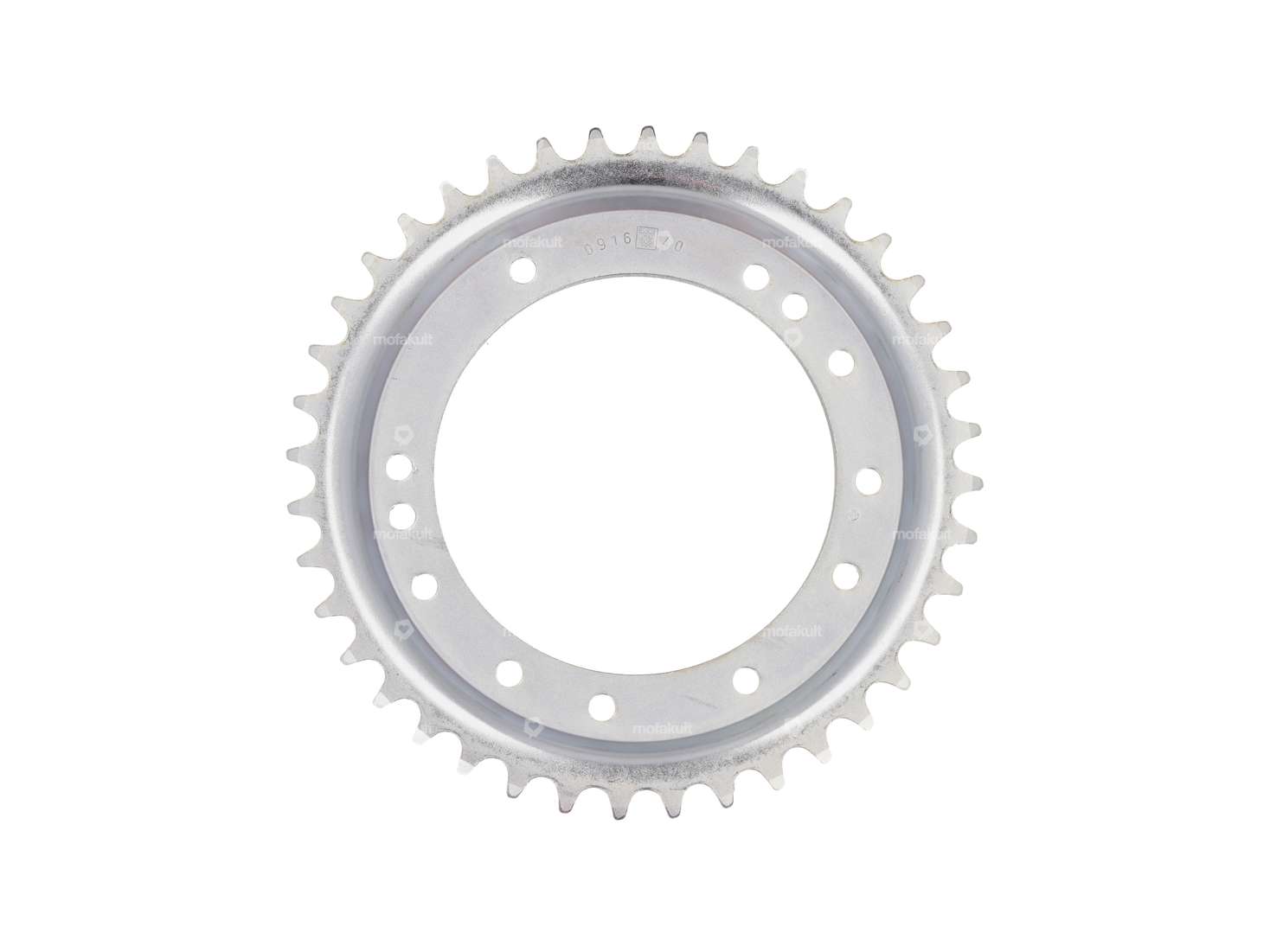 ESJOT spider 40 teeth (4/5/6 hole) Ø 98 mm cranked galvanized Carousel Image 1
