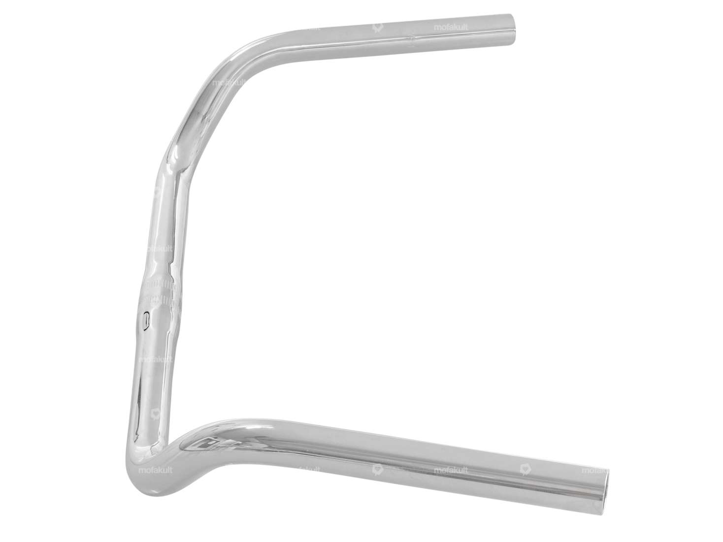 ergotec handlebar "English bar" stem 8.5 cm chrome Carousel Image 2