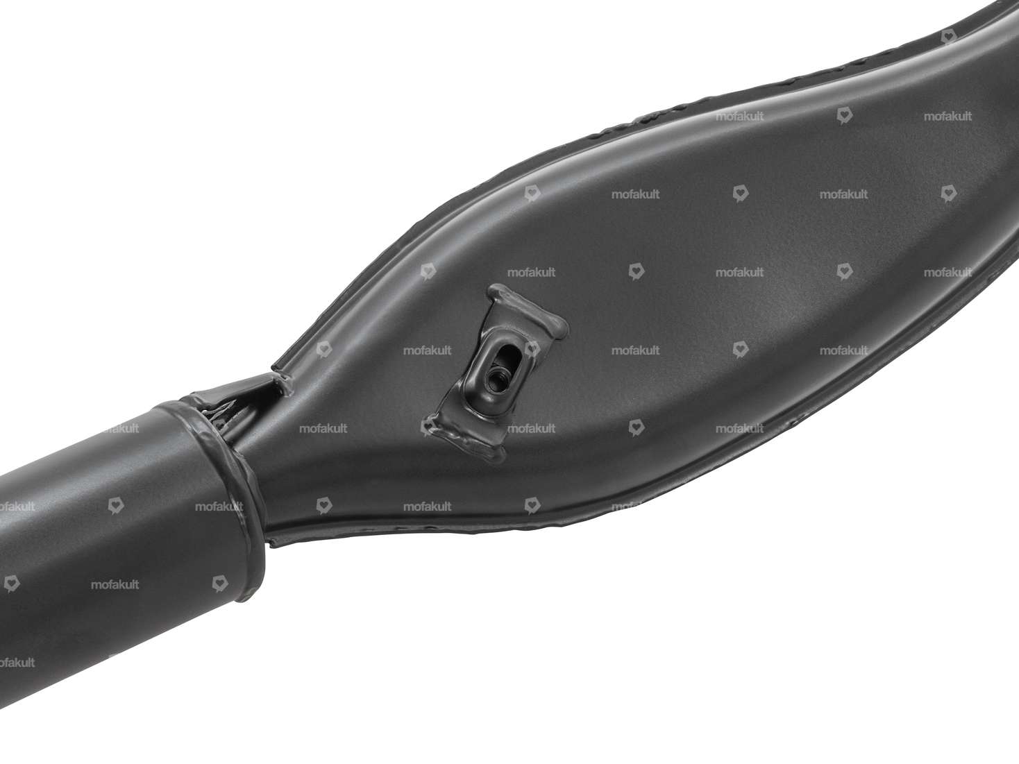 TECNO exhaust "flat belly" black | Puch Maxi Carousel Image 2