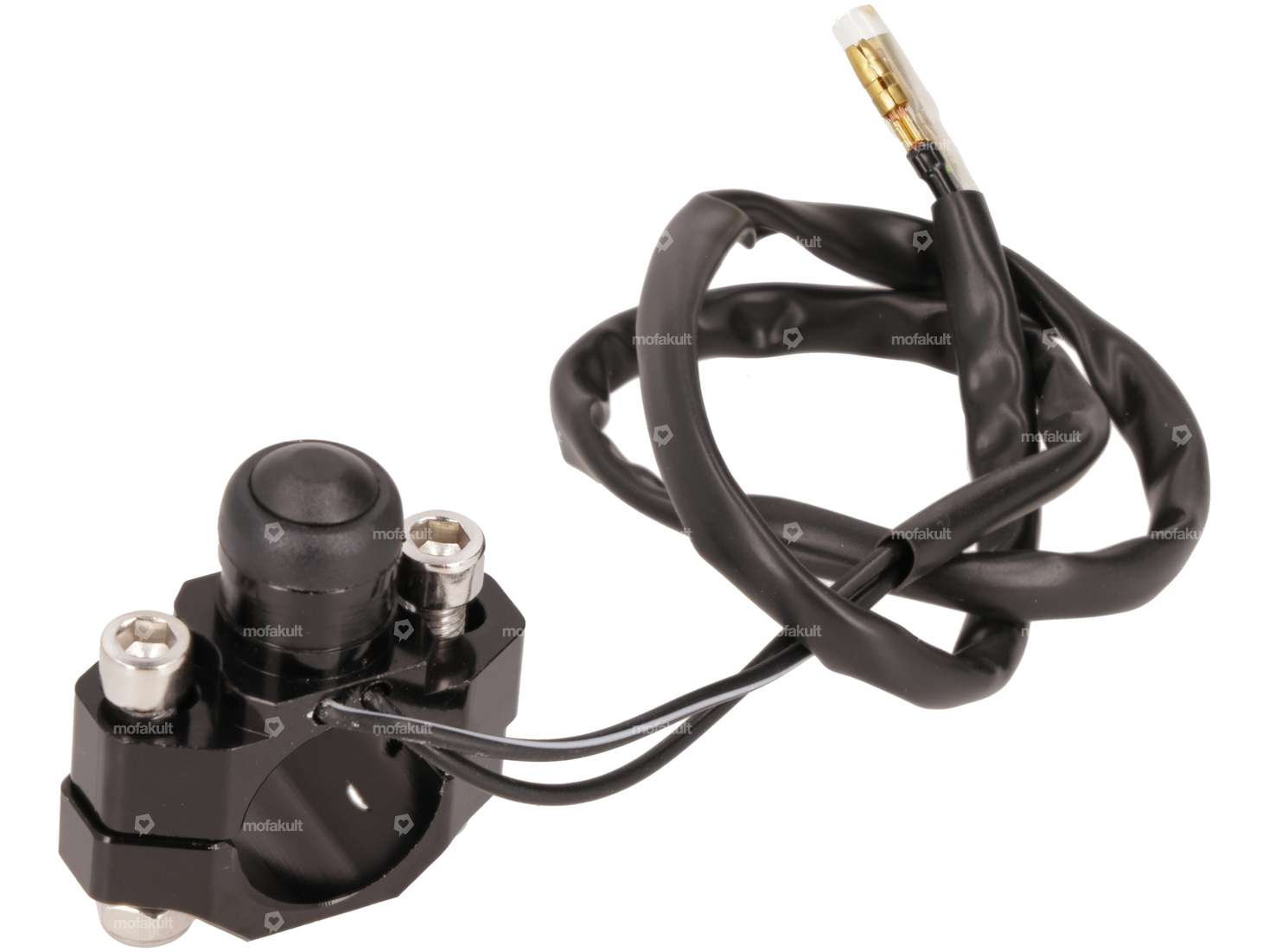 Button for handlebar mounting (22 mm) black Carousel Image 1