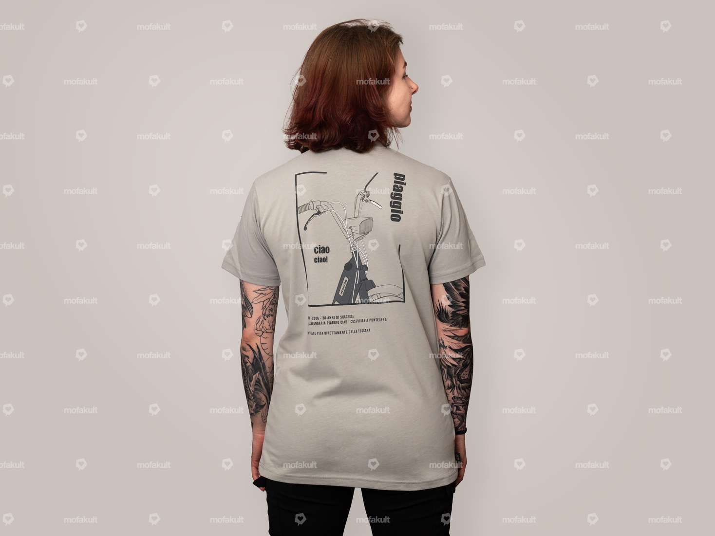 Kultwear T-Shirt "Piaggio" Carousel Image 1