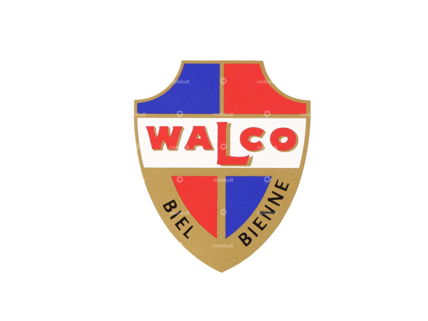 "Walco" emblem sticker Carousel Image 1